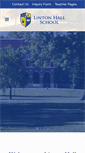 Mobile Screenshot of lintonhall.edu
