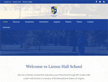 Tablet Screenshot of lintonhall.edu